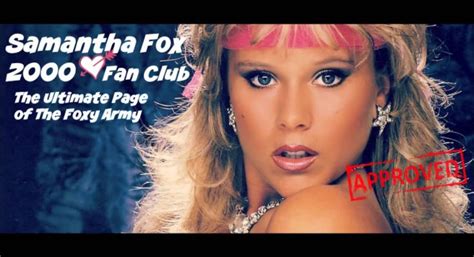 samantha boobs|Samantha Fox’s Measurements: Bra Size, Height, Weight and More.